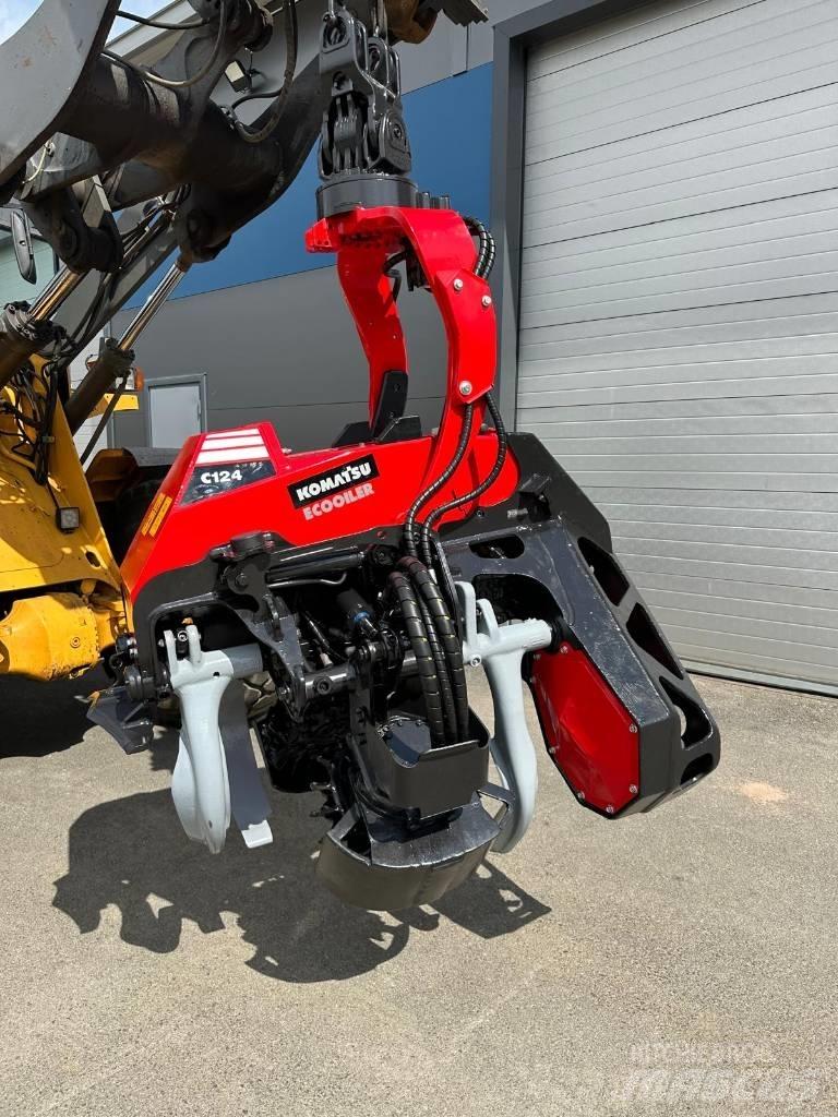 Komatsu C 124 Betakarító fejek