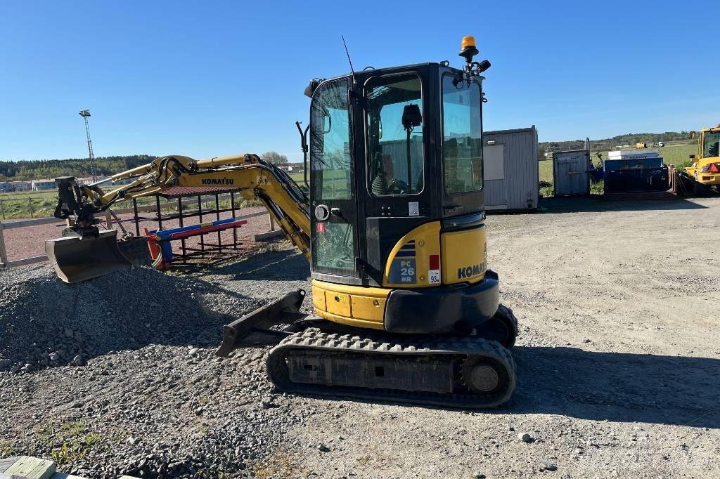 Komatsu PC 26 MR-3 Mini kotrók < 7t