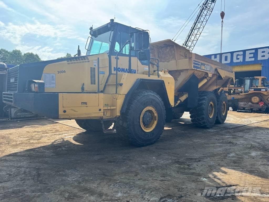 Komatsu HM 350-2 Csuklósdömperek