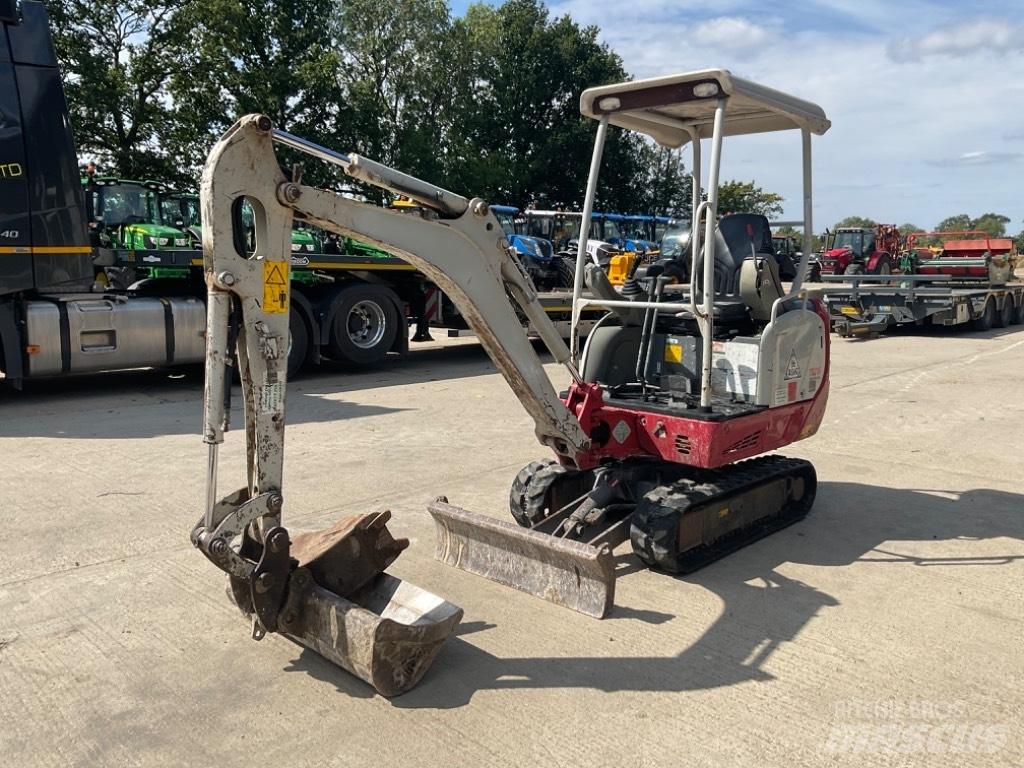 Takeuchi TB 216 Mini kotrók < 7t