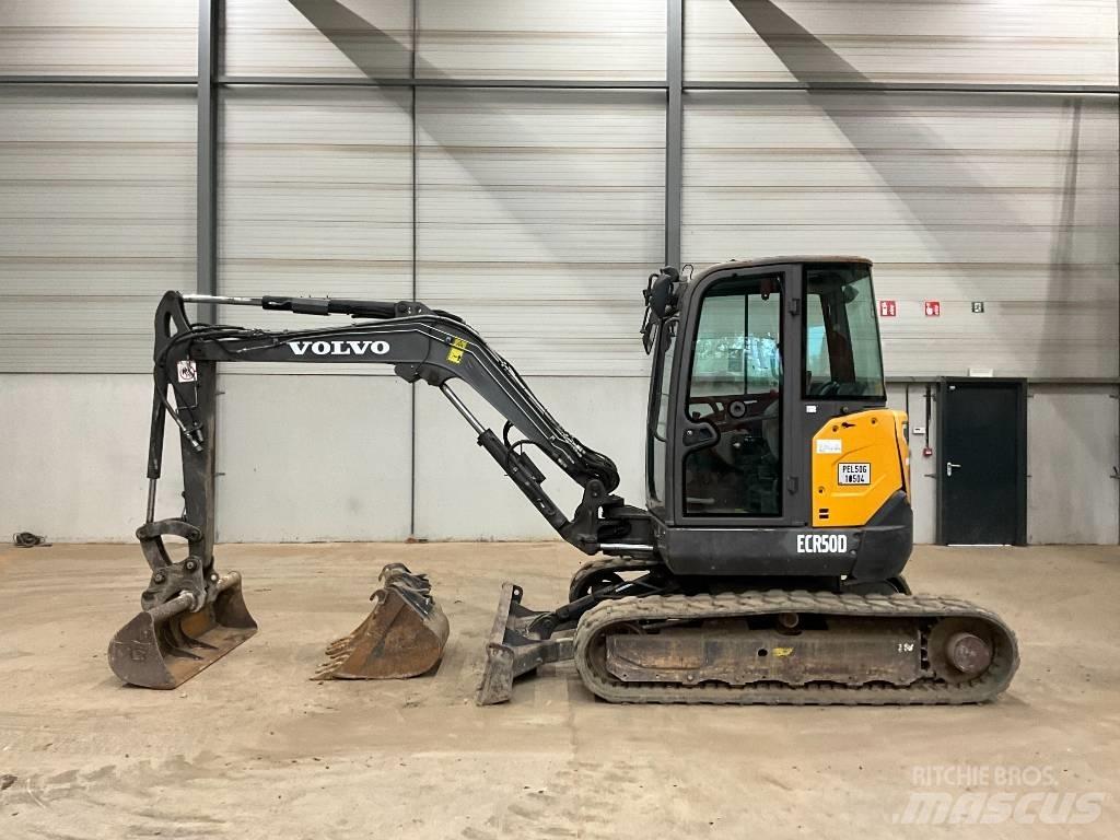 Volvo ECR 50 D Mini kotrók < 7t