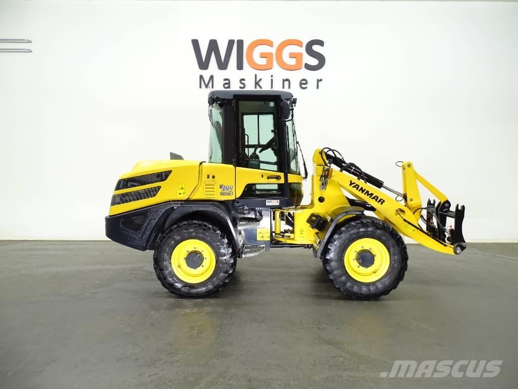 Yanmar V 100-5 Gumikerekes homlokrakodók