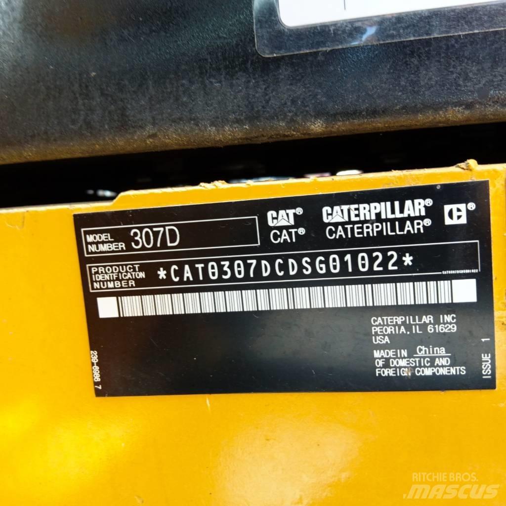 CAT 307D Lánctalpas kotrók