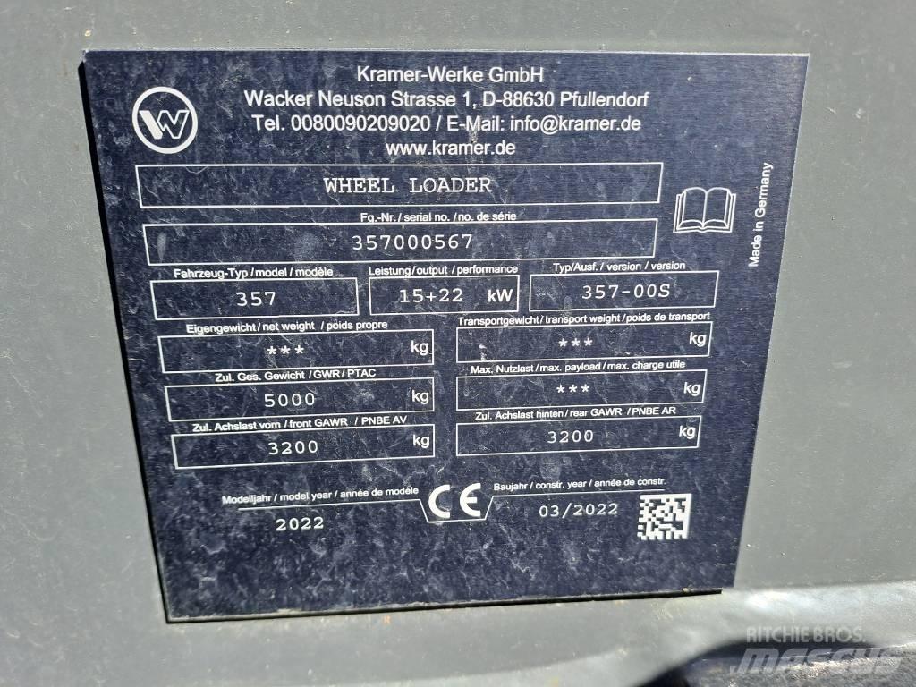 Kramer 5055e Gumikerekes homlokrakodók