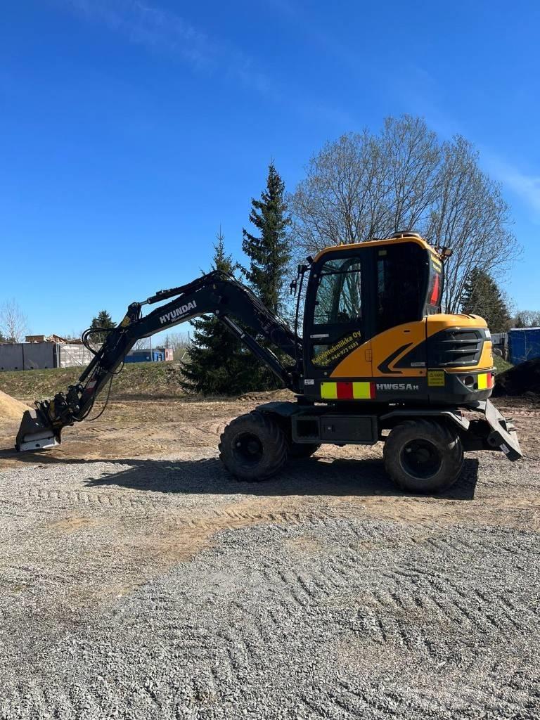 Hyundai HW 65 A Gumikerekes kotrók