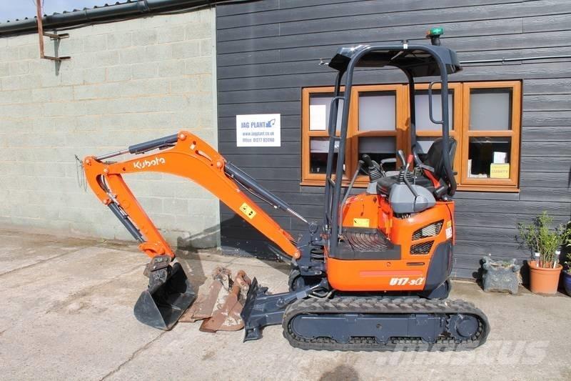 Kubota U 17-3 Mini kotrók < 7t