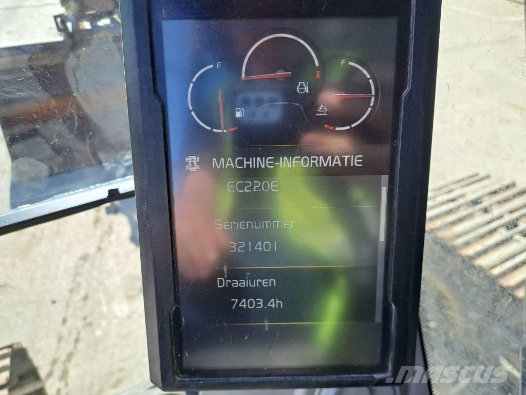 Volvo EC 220 EL Lánctalpas kotrók