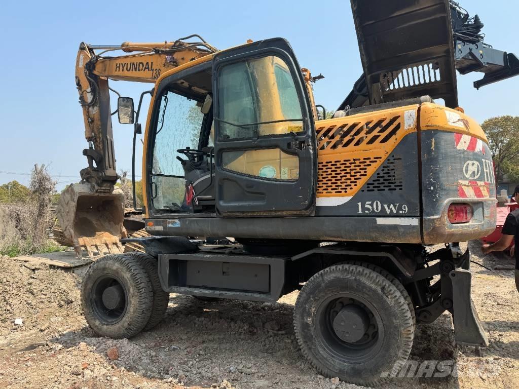 Hyundai R 150 W-9 Gumikerekes kotrók