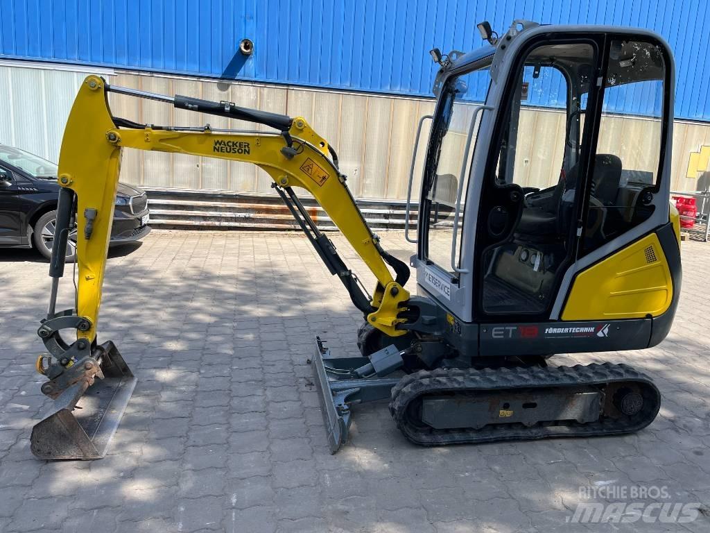 Wacker Neuson ET 18 Mini kotrók < 7t