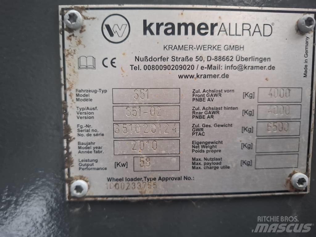 Kramer 480 Gumikerekes homlokrakodók