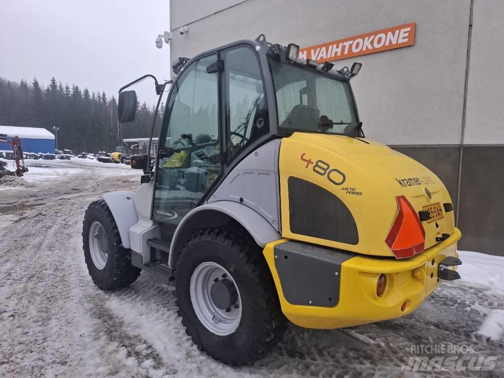 Kramer 480 Gumikerekes homlokrakodók