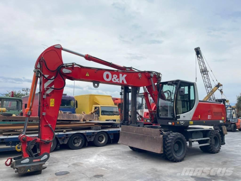 O&K MH 6.6 Gumikerekes kotrók