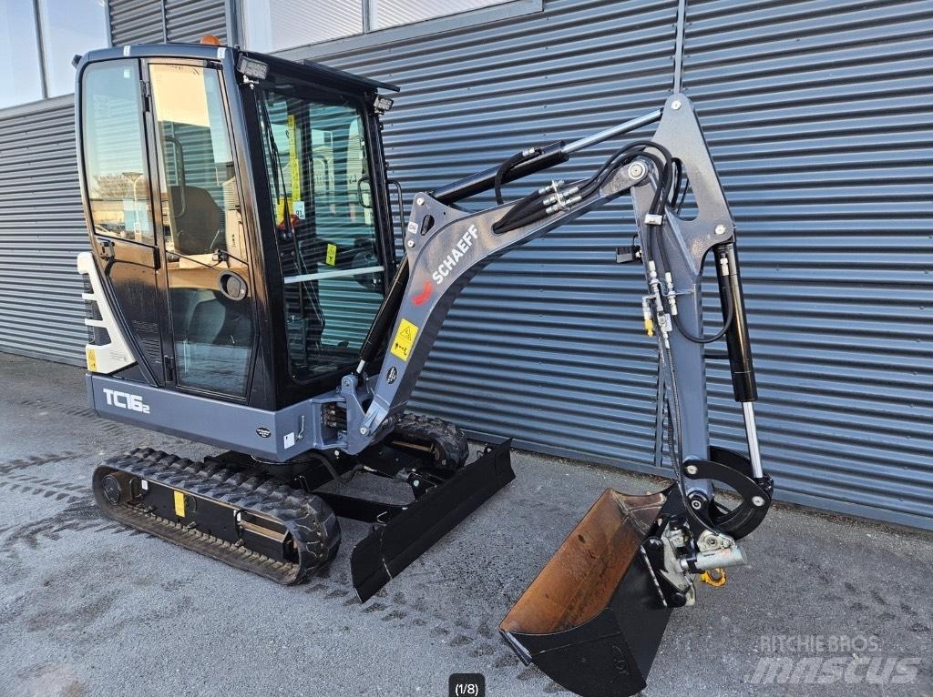 Terex tc16-2 Mini kotrók < 7t
