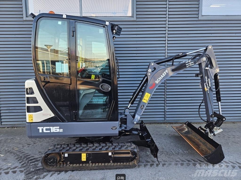 Terex tc16-2 Mini kotrók < 7t