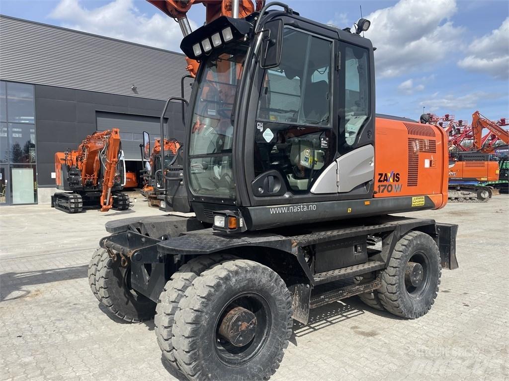 Hitachi ZX 170 W-5 B Gumikerekes kotrók