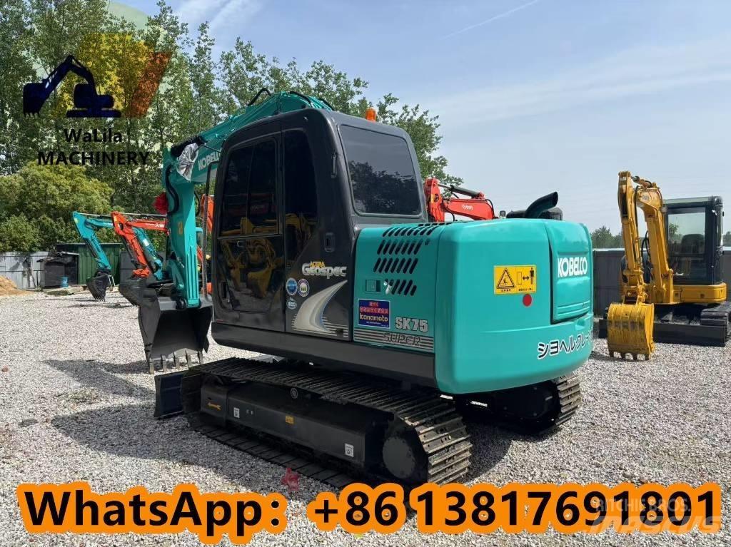 Kobelco SK 75 Mini kotrók < 7t