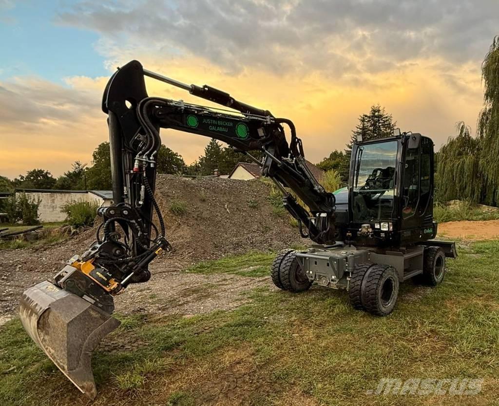 Wacker Neuson EW 65 Gumikerekes kotrók