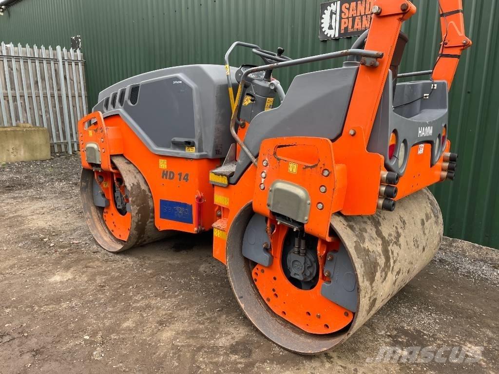 Hamm HD 14 VV Ikerdobos hengerek