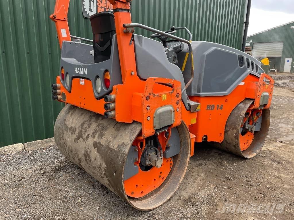 Hamm HD 14 VV Ikerdobos hengerek