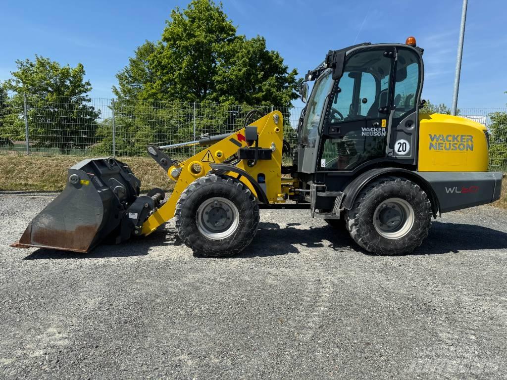 Wacker Neuson WL60 Gumikerekes homlokrakodók