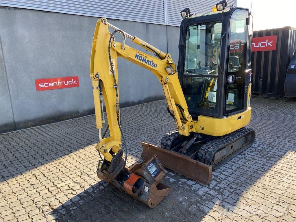 Komatsu PC16R-3HS Gumikerekes kotrók