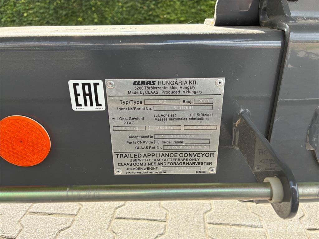 CLAAS Vario 680 Betakarító fejek