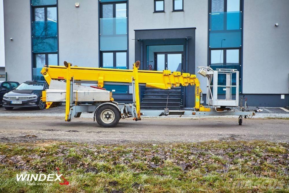 Ommelift 2100 EBZ Pótkocsira szerelt emelők és állványok