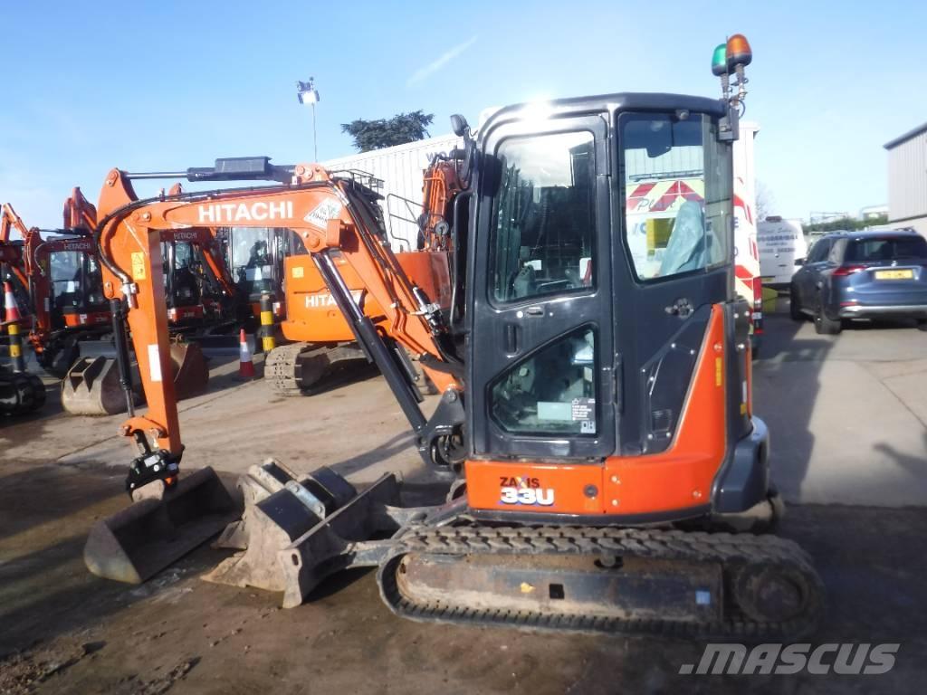 Hitachi ZX 33 U-6 Mini kotrók < 7t