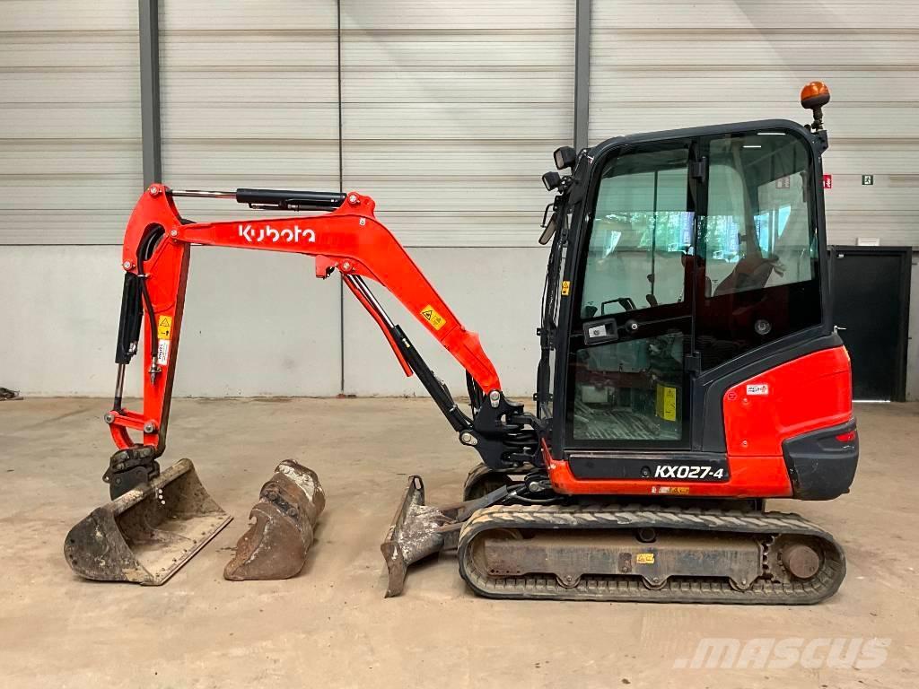 Kubota KX 027-4 Mini kotrók < 7t
