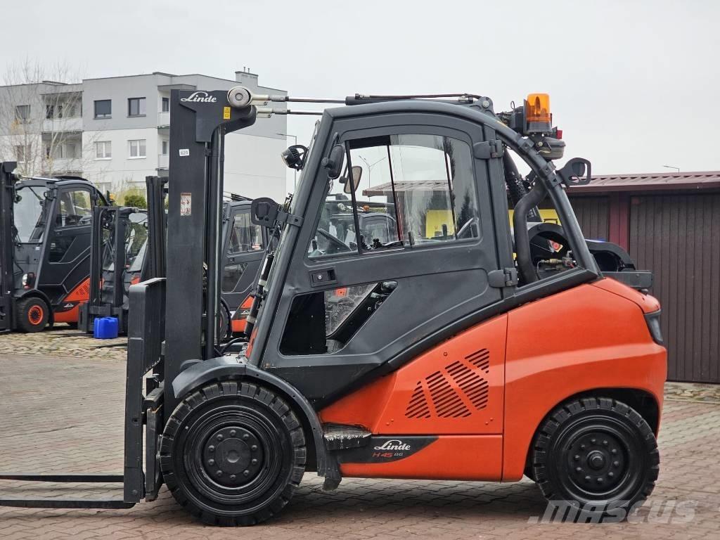 Linde H45T Gázüzemű targoncák