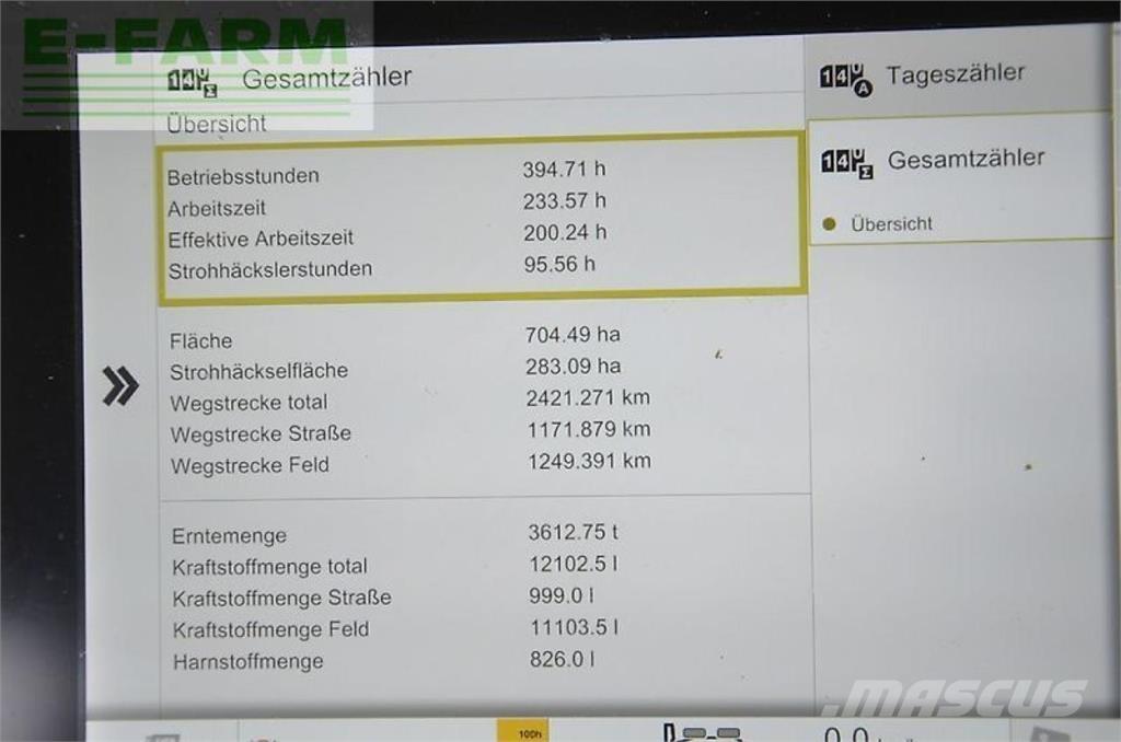 CLAAS trion 730 Kombájnok