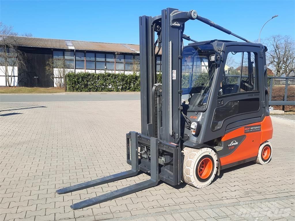 Linde E35L Elektromos targoncák