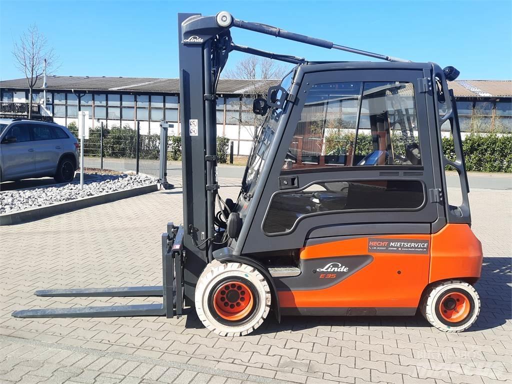 Linde E35L Elektromos targoncák