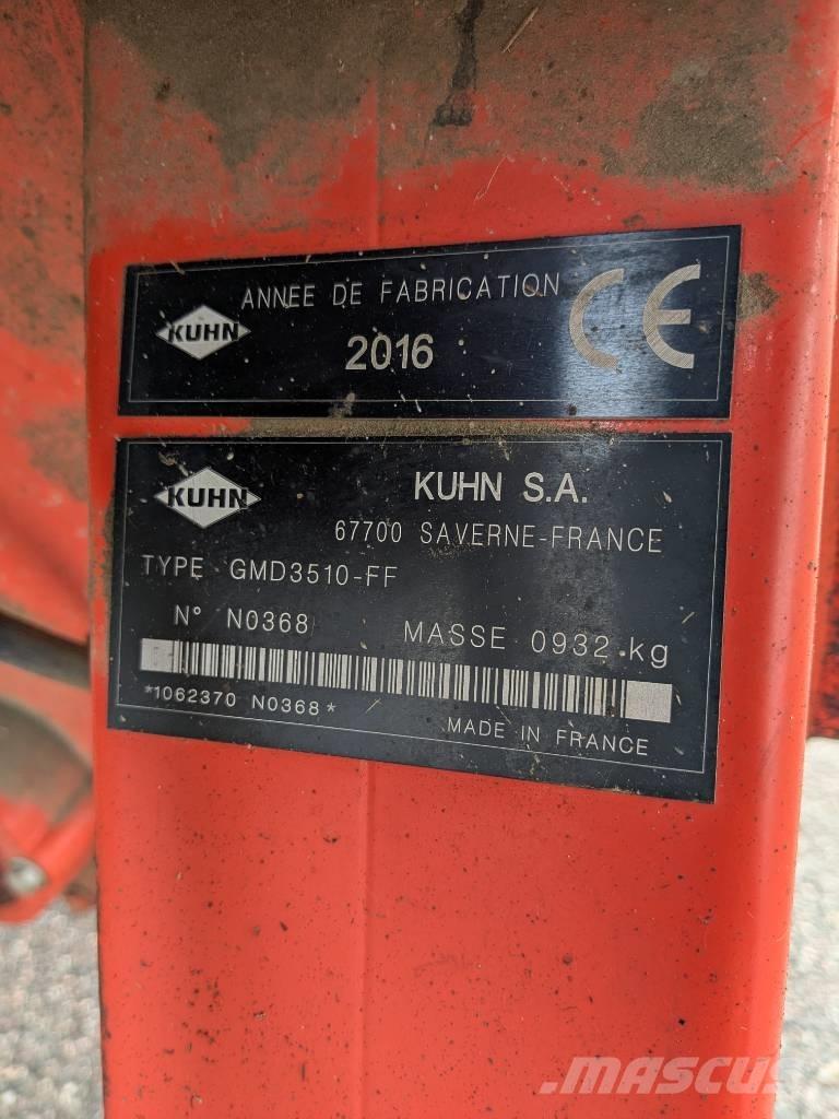 Kuhn GMD 3510 FF Kaszák