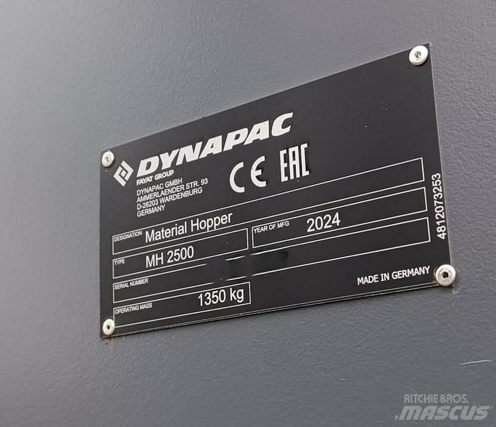 Dynapac MH2500 Állat etetők, itatók