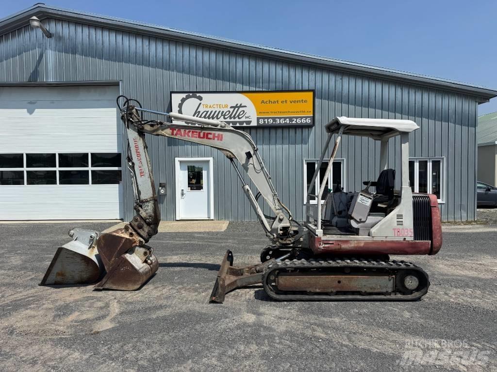 Takeuchi TB 035 Mini kotrók < 7t