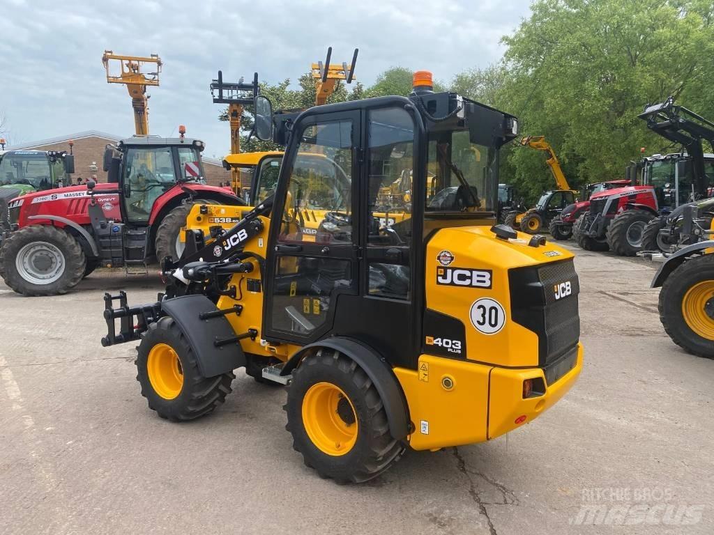 JCB 403 PLUS Teleszkópos mezőgazdasági rakodók
