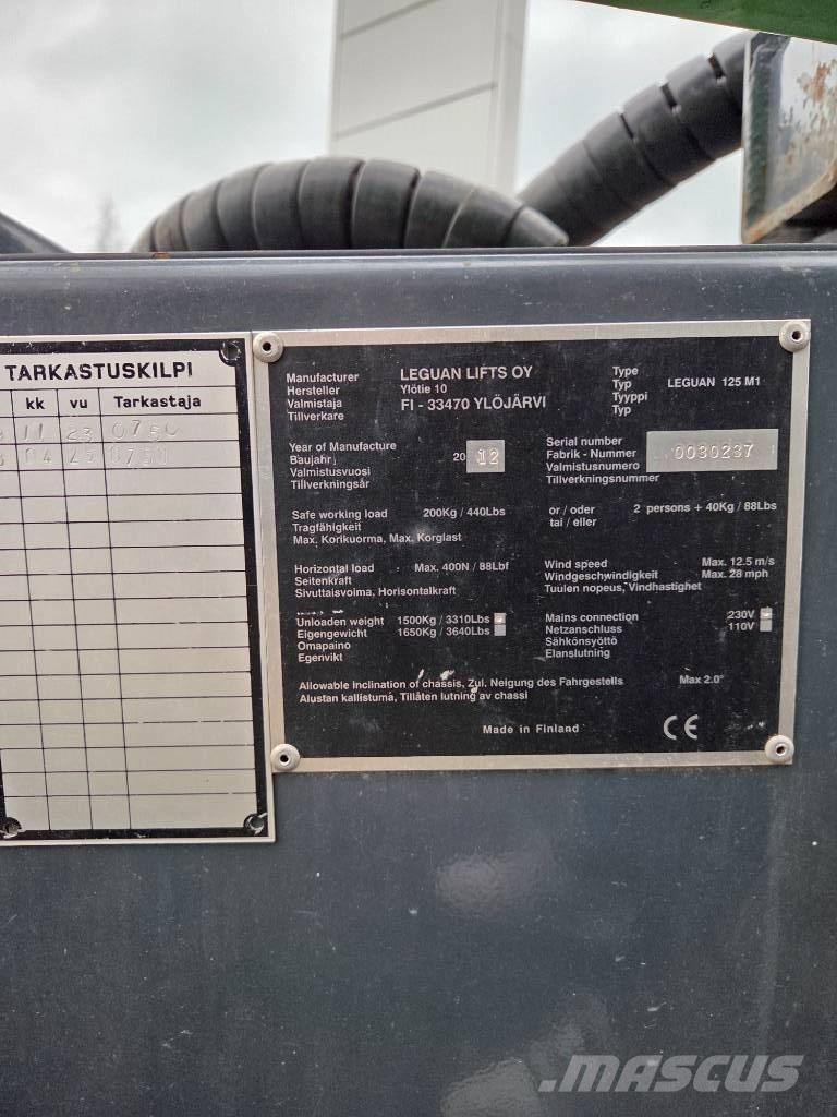 Leguan 125M1 Teleszkópos emelők