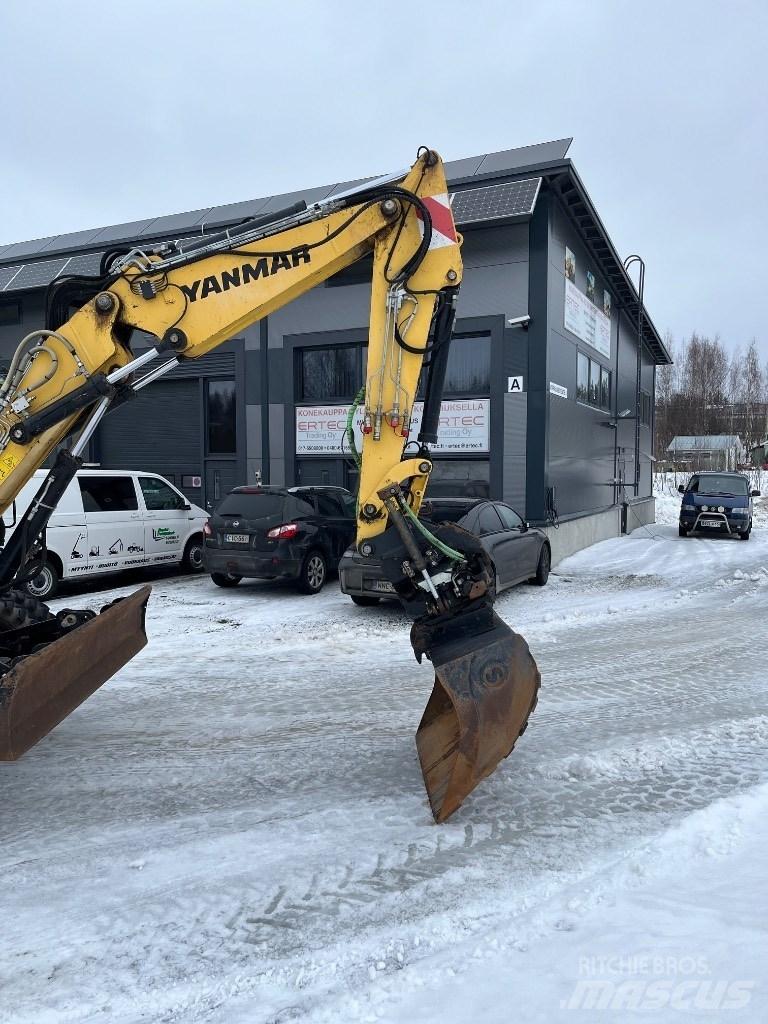 Yanmar B 95 W Gumikerekes kotrók