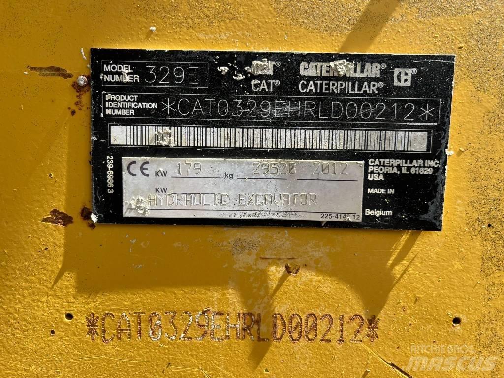 CAT 329 E LN Lánctalpas kotrók