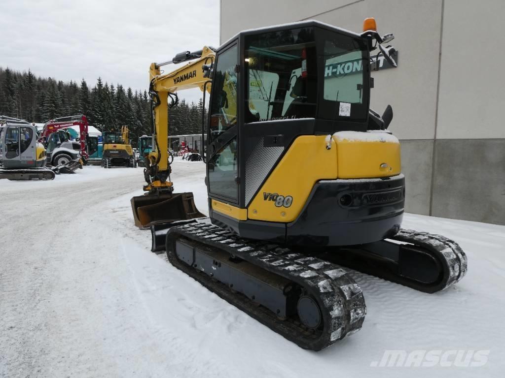 Yanmar Vio 80-1A Közepes (midi) kotrók 7 t - 12 t