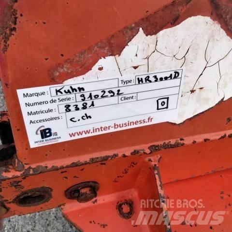 Kuhn HR3001D Kardánhajtású ekék és Forgó-boronák