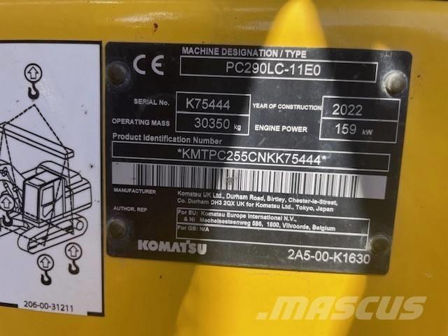 Komatsu PC 290 LC-11 Lánctalpas kotrók