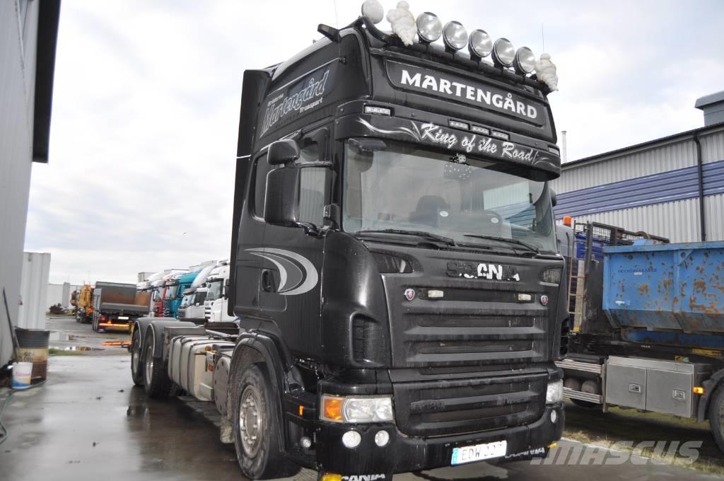 Scania R420 LB6X2MNB Konténer keretes / Konténeres teherautók