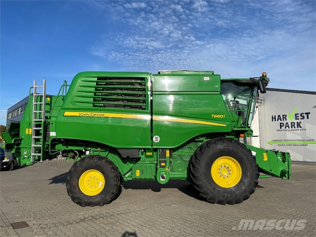 John Deere T660 i Kombájnok