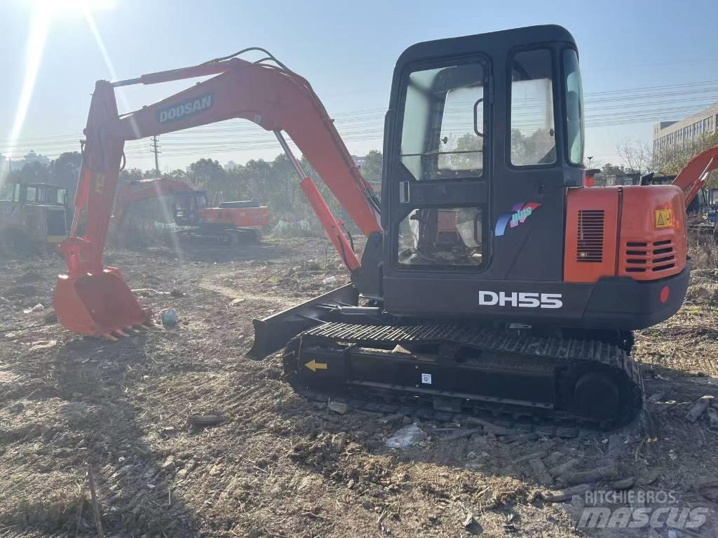 Doosan DH 55 Mini kotrók < 7t