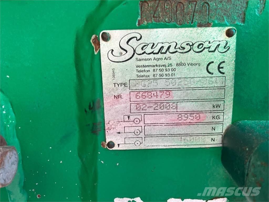 Samson PG 25 Poranyag tartályos