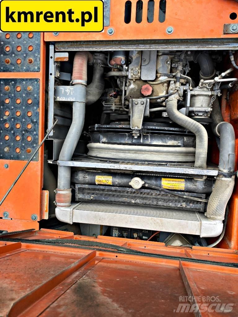 Hitachi ZX 145 W-3 Gumikerekes kotrók