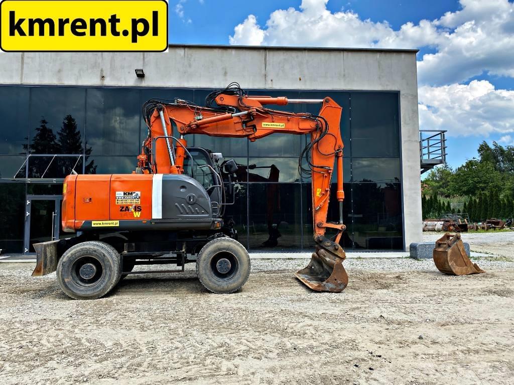 Hitachi ZX 145 W-3 Gumikerekes kotrók