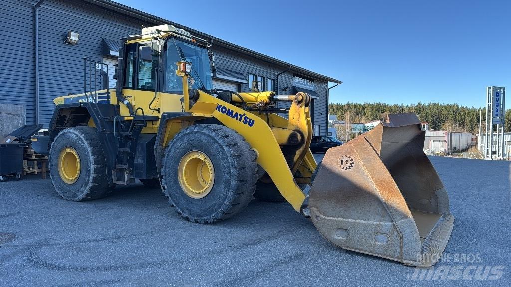 Komatsu WA 480 Gumikerekes homlokrakodók
